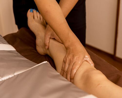 フットケアの様子