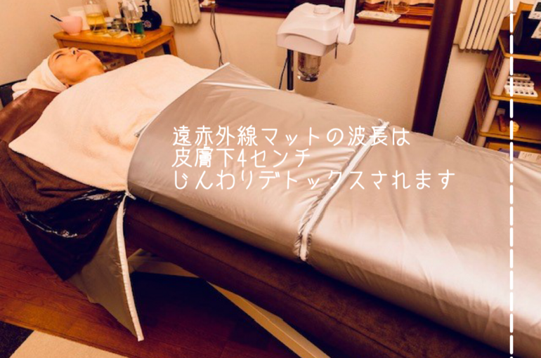 エステ風景　遠赤外線マット